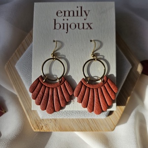 Cercei handmade din lut polimeric - bijuterii - cercei - cercei lungi - Artynos.ro