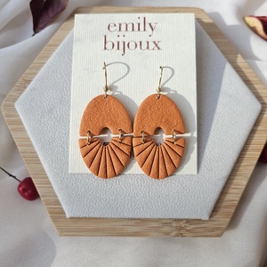 Cercei handmade din lut polimeric - bijuterii - cercei - cercei lungi - Artynos.ro