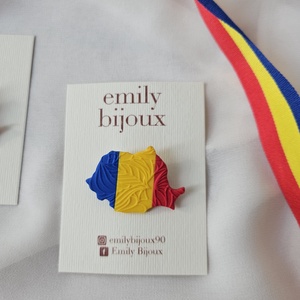 Brose handmade din lut polimeric, Bijuterii, Brose, Altele, ARTYNOS