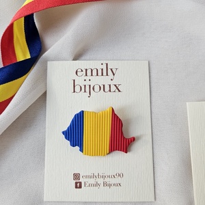 Brose handmade din lut polimeric - bijuterii - broșe - Artynos.ro