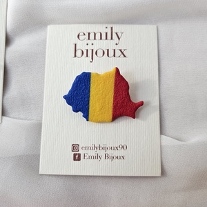 Brose handmade din lut polimeric - bijuterii - broșe - Artynos.ro