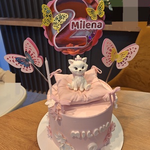 Set cake topper 3D cu shaker si fluturasi - casă & stil de viață - echipamente de bucătărie - Artynos.ro