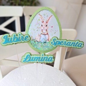 Set decoratiune Paste Iubire, Lumina, Speranta - Artynos.ro