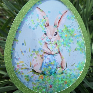 Set decoratiune Paste Iubire, Lumina, Speranta - decor de sărbători - decorațiuni de paște - decor masă de paște - Artynos.ro