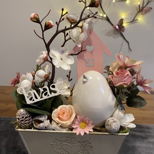 Decorațiuni florale de primăvară pentru masă  - casă & stil de viață - decorațiuni de casă - accesorii florale - flori în ghiveci - Artynos.ro