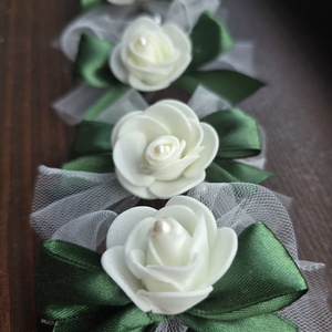 Cocarde - accesorii nuntă - amintiri și cadouri de nuntă - cadou nuntă - pahar de nuntă, set de sticlă - Artynos.ro