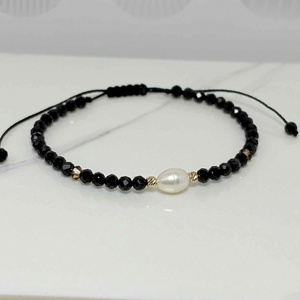 Bratara turmalina neagra - piatra protectie  - bijuterii - brățări - brățări din mărgele - Artynos.ro