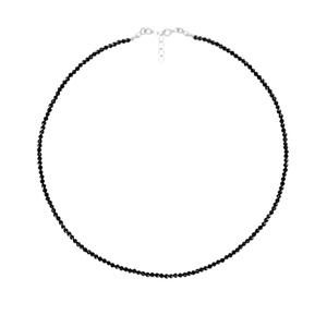 Colier protectie din turmalina neagra, Midnight Glow. - bijuterii - coliere - coliere din pietre semiprețioase - Artynos.ro