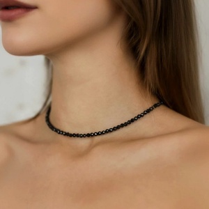 Colier protectie din turmalina neagra - Noir Shield, Bijuterii, Coliere, Coliere din pietre semipretioase, Altele, ARTYNOS