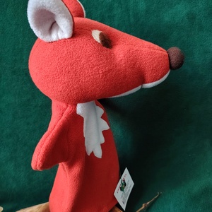 Vulpea Foxy   păpușă de mână - jucării și echipamente pentru copii - marionete - mănuși marionete - Artynos.ro