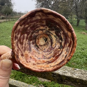 Cești de espresso rustice, realizate manual - set unic de căni din ceramică. - casă & stil de viață - accesorii pentru echipamente de bucătărie - accesorii de servire - căni - Artynos.ro