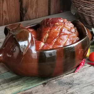 Tava de copt in forma de porc 29cm, Casa & Stil de viata, Accesorii pentru echipamente de bucatarie, Accesorii pentru coacere si gatit, Articole de gatit si de cuptor, , ARTYNOS