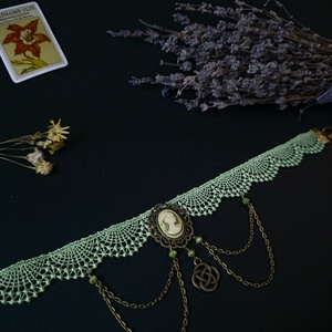 Ophelia necklace , Bijuterii, Coliere, Chockere, , ARTYNOS
