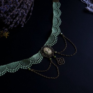Ophelia necklace  - bijuterii - coliere - chockere - Artynos.ro