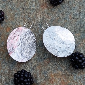 Cercei circulari minimali din aluminiu, Bijuterii, Cercei Hoops, , ARTYNOS