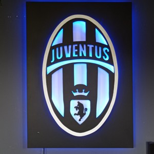 Juventus clasic - decor de perete iluminat -  - Artynos.ro