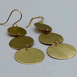 Cercei minimalisti din alama, Bijuterii, Cercei Hoops, , ARTYNOS