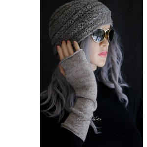 BOSZI-KESZTYŰ / yak - mănușă exclusiv tricotată manual, încălzitor de mână - îmbrăcăminte și modă - eșarfe, pălării, fularuri - mănușă - Artynos.ro