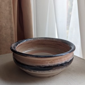 Bol ceramic cu dungi, , , ARTYNOS
