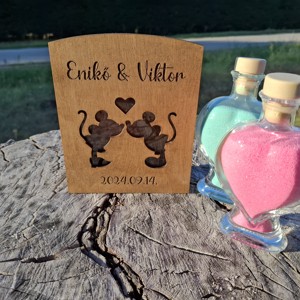 Set pentru ceremonia nuptiala cu nisip pentru soareci , , , ARTYNOS