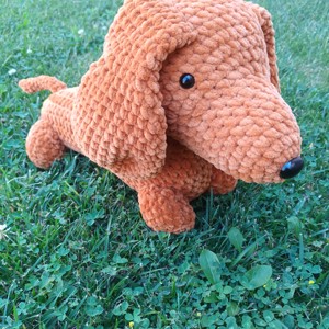 Tappancs, dachshund-ul amigurumi, , , ARTYNOS