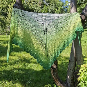 Sal crosetat // esarfa crosetata // Handmade // Sal dantelat - Artynos.ro
