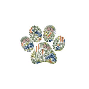Tricou brodat cu model Paw Paw - tricou brodat personalizat - tricou brodat personalizat -  - Artynos.ro