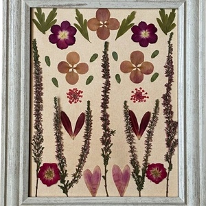 Tablou Flori Presate 30x26 cm - casă & stil de viață - decorațiuni de casă - accesorii florale - buchete de flori - Artynos.ro