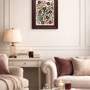 Compoziție Botanică Burgundy Heritage - casă & stil de viață - decorațiuni de casă - accesorii florale - buchete de flori - Artynos.ro