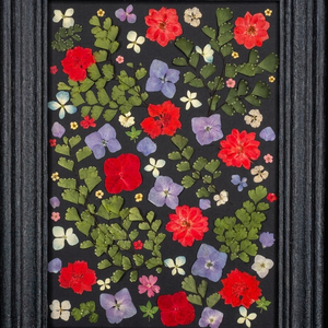 Herbar Premium Midnight Botanical � Compoziție Florală în Ramă Neagră - casă & stil de viață - decorațiuni de casă - accesorii florale - buchete de flori - Artynos.ro