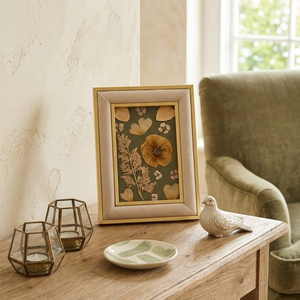 Compozitie Flori Presate Rama Catifea, Casa & Stil de viata, Decoratiuni de casa, Accesorii florale, Buchete de flori, Aranjament de flori, Aceasta piesa decorativa reprezinta o fuziune eleganta intre elementele botanice naturale si esteti..., ARTYNOS