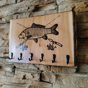 Breloc de perete pentru pescari -  - Artynos.ro