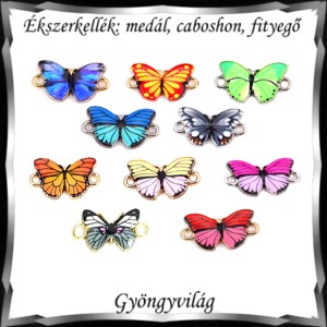 Accesorii pentru bijuterii: pandantiv, caboshon, dangler BMCF-2-21 2 buc/pachet fluture in mai multe culori, , , ARTYNOS
