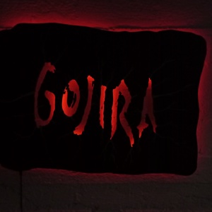 Gojira - világító falikép -  - Artynos.ro