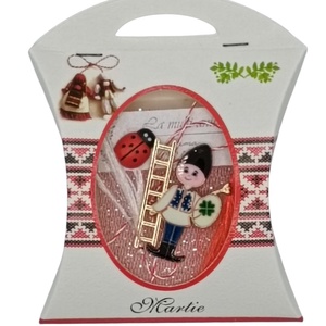 Brosa Cosar pe Scara, Bijuterii, Martisor, , ARTYNOS