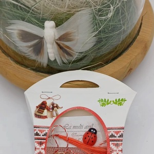 Brosa martiosor ,se poarta tot anul - bijuterii - broșe - Artynos.ro