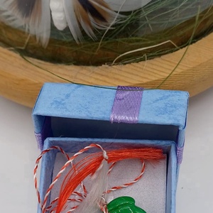 Martisor Frunza cu Buburuza, Bijuterii, Martisor, Altele, ARTYNOS