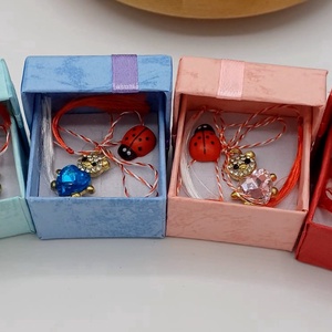 Martisor ursulet pandativ, Bijuterii, Martisor, Arta de sticla, ARTYNOS