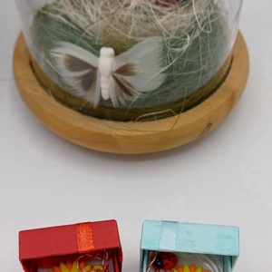 Martisor floare si buburuza, Bijuterii, Martisor, Altele, Aranjament de flori, ARTYNOS