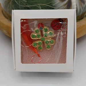 Martisor trifoi cu patru foi � simbol al norocului si prosperitatii, Bijuterii, Martisor, Altele, ARTYNOS