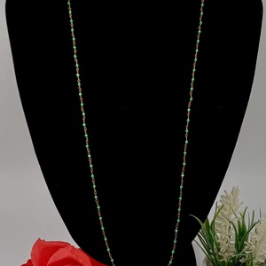 Lanț delicat din metal vintage, realizat manual într-un finisaj auriu antichizat - bijuterii - coliere - coliere din perle - Artynos.ro