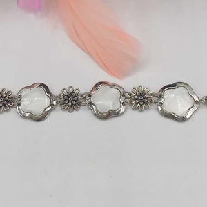 Bratara eleganta ,realizata din elemente metalice cu finisaj vintage., Bijuterii, Bratari, Bratari din pietre semipretioase, Confectionarea bijuteriilor, ARTYNOS