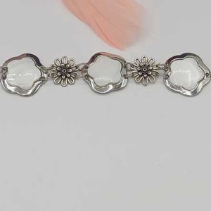 Brățară elegantă ,realizată din elemente metalice cu finisaj vintage. - bijuterii - brățări - brățări din pietre semiprețioase - Artynos.ro