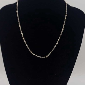 Colier fin și elegant, cu un design minimalist ,cu perle metalice. - bijuterii - coliere - Artynos.ro