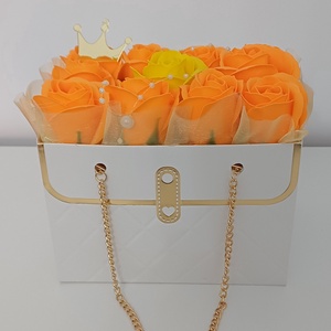 Gentuta cu trandafiri din sapun, Accessorii si unelte, Margea, componente de bijuterii, Alte piese, Aranjament de flori, ARTYNOS