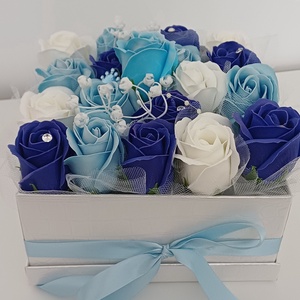 Cutie mare cu flori de sapun - accessorii și unelte - accesorii decorative - alte accesorii - Artynos.ro