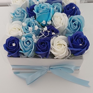 Cutie mare cu flori de sapun - accessorii și unelte - accesorii decorative - alte accesorii - Artynos.ro