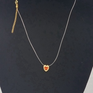 Colier din Aur Placat cu 18K ,cu fir de nailon. - bijuterii - coliere - coliere din aur - Artynos.ro