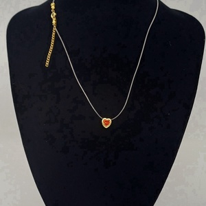 Colier din Aur Placat cu 18K ,cu fir de nailon. - bijuterii - coliere - coliere din aur - Artynos.ro