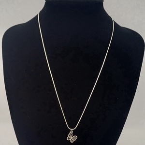 Colier si pandativ placat cu argint 925. - bijuterii - coliere - coliere din argint - Artynos.ro